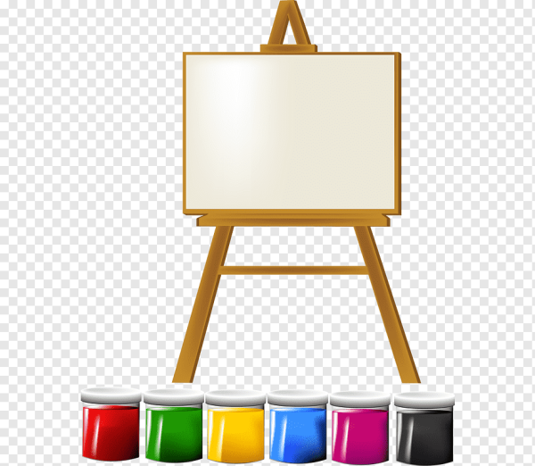 Мольберт без фона