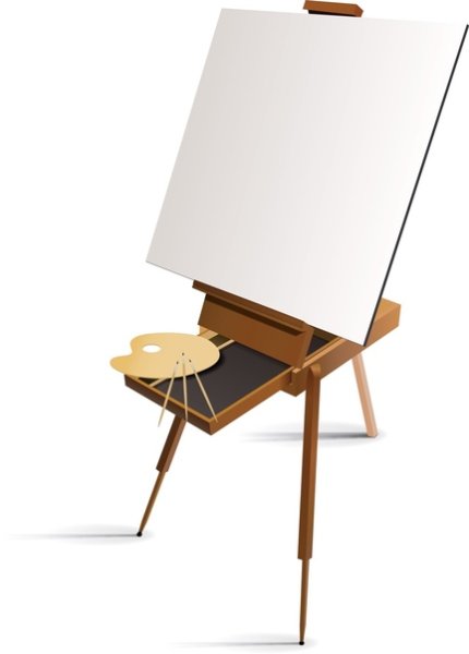 Доска для рисования красками