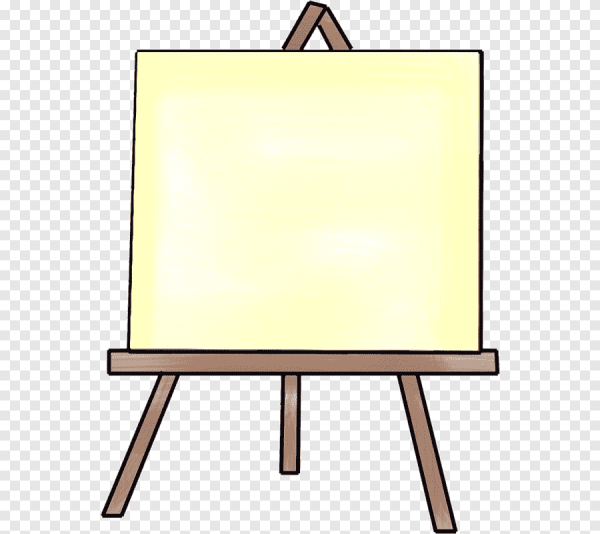 Мольберт без фона