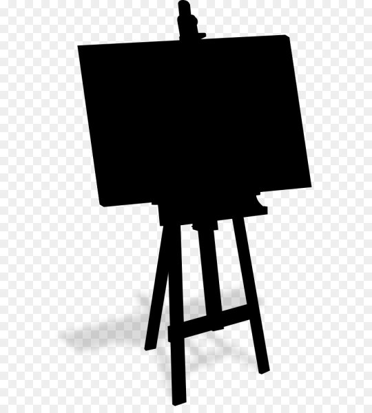 Мольберт силуэт