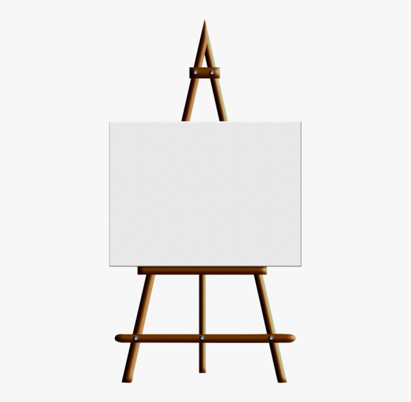 Картина на мольберте