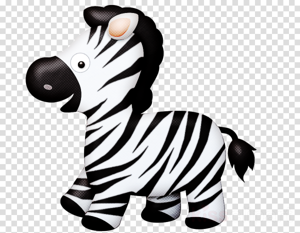 Зебра мультяшка