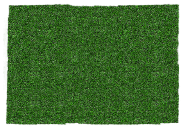 Трава сверху