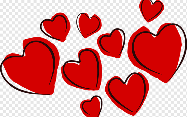 Сердце на белом фоне