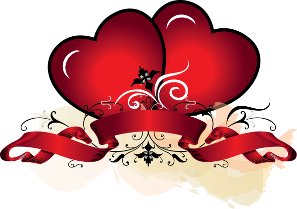 Красивое сердце без фона