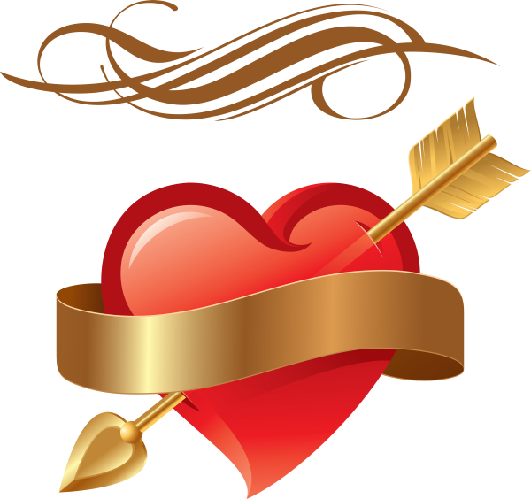 Сердечко со стрелой