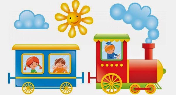 Паровоз детский