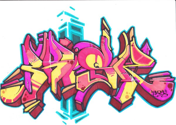 Граффити надписи