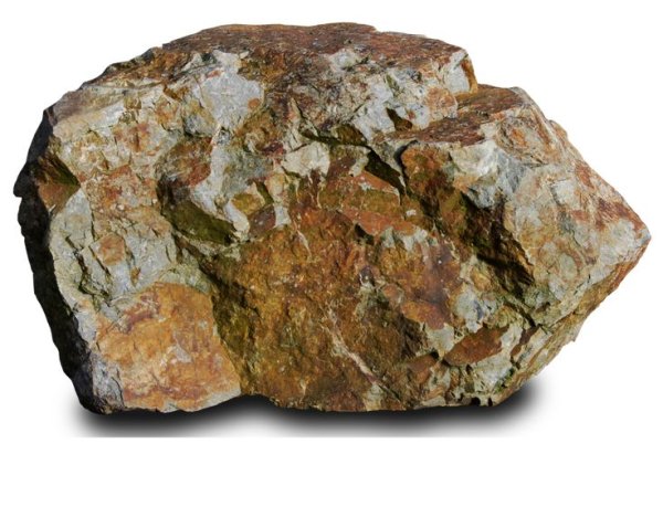 Мультяшный камень с травой