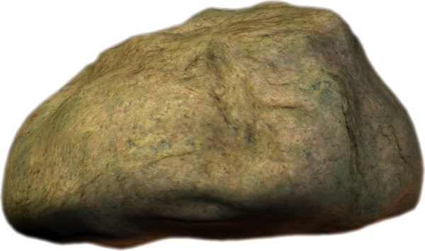 Нарисованный камень