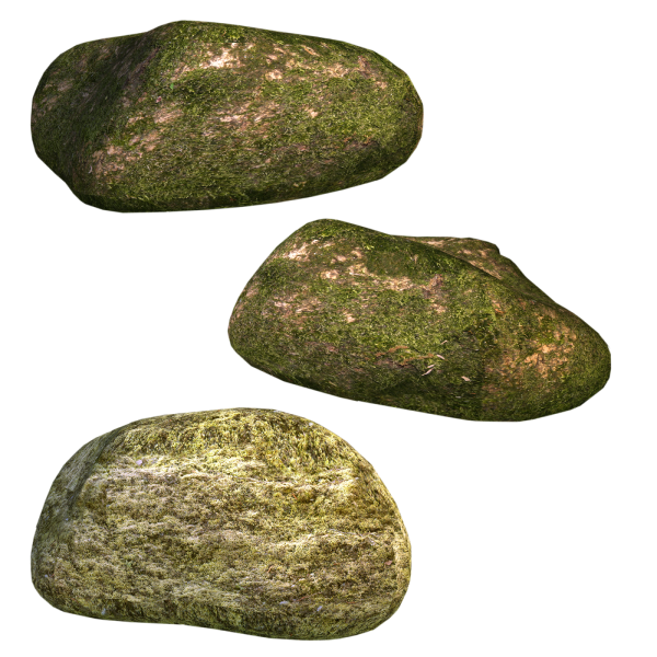 Камень мультяшный