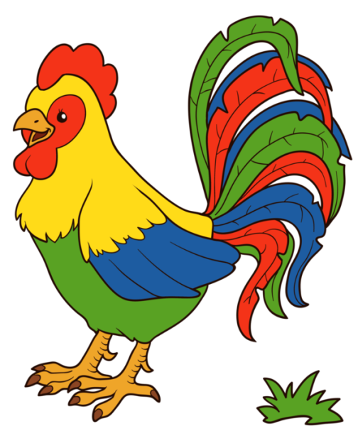 Петух для детей