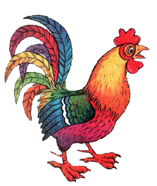 Цветной петух