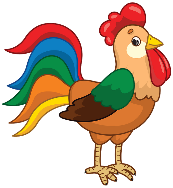 Мультяшные Петушки