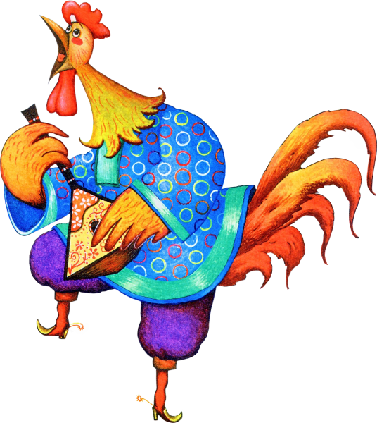 Сказочный петух