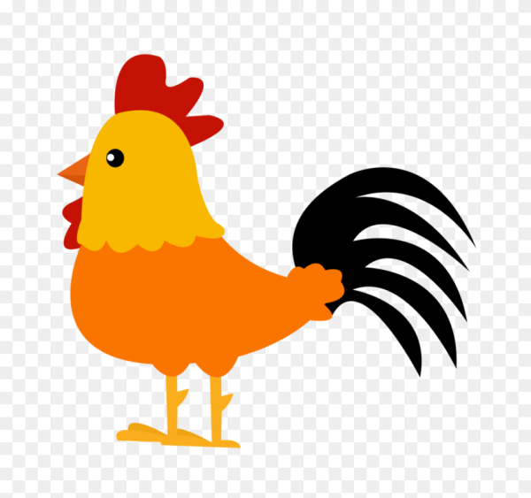 Петух мультяшный