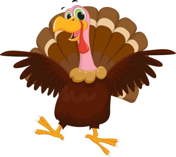 Turkey cartoon индейка