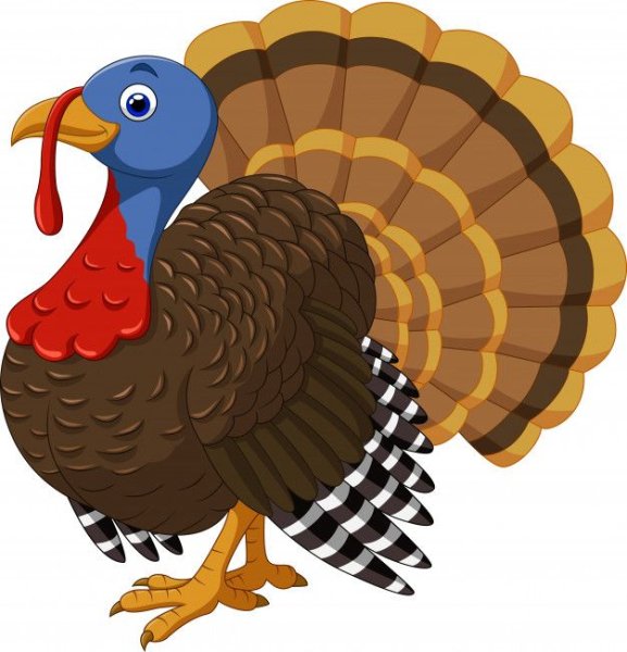 Индюшка мультяшная