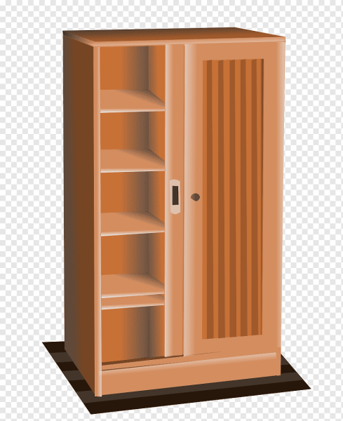 Шкаф на прозрачном фоне