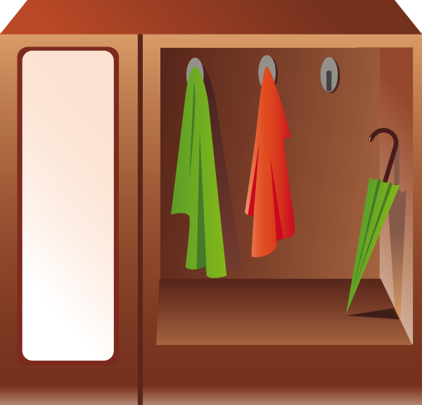 Шкаф для детей на прозрачном фоне