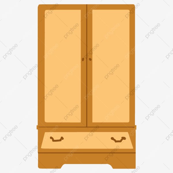 Нарисовать шкаф