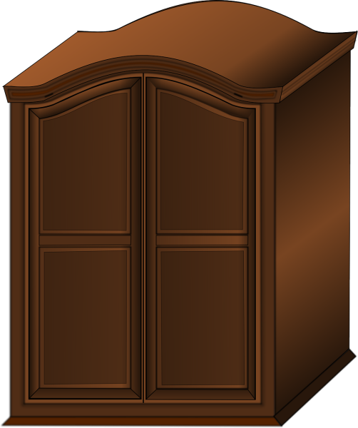 Шкаф на прозрачном фоне