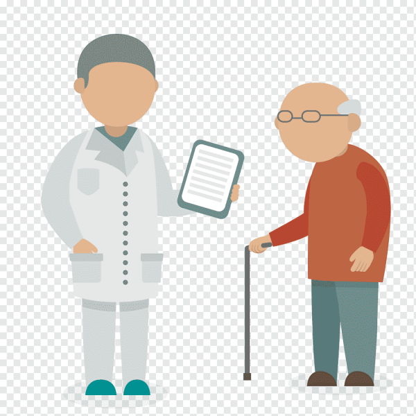 Пенсионеры рисунок