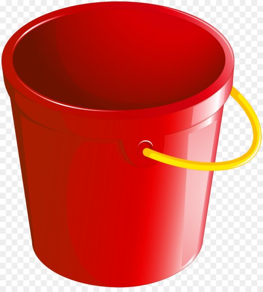 Ведро мультяшное