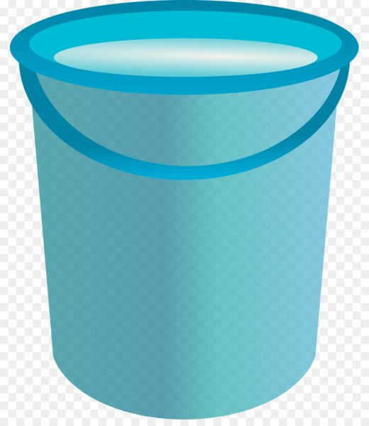 Ведро мультяшка