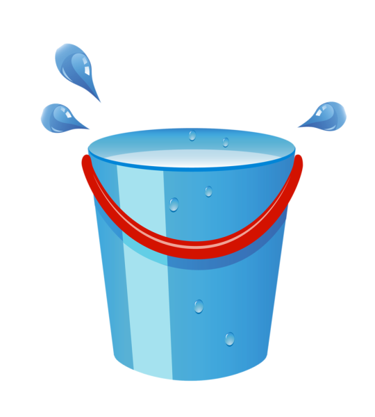 Ведро мультяшное