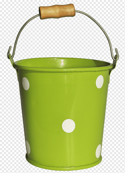 Ведро мультяшное