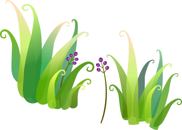 Травка нарисованная