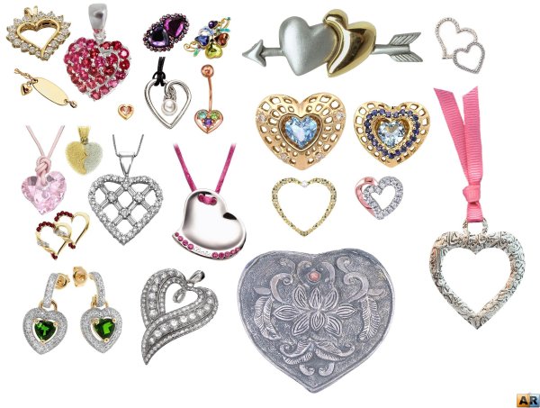 Сердечки для украшения