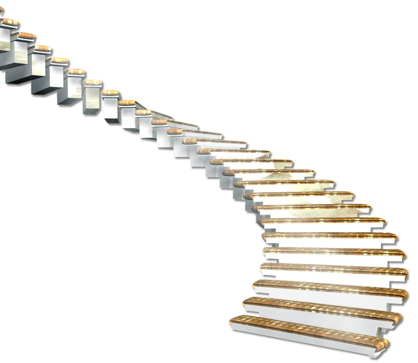 Лестница без фона