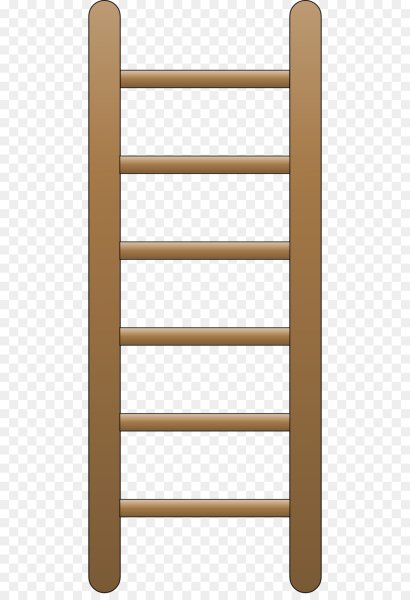 Лестница на прозрачном фоне