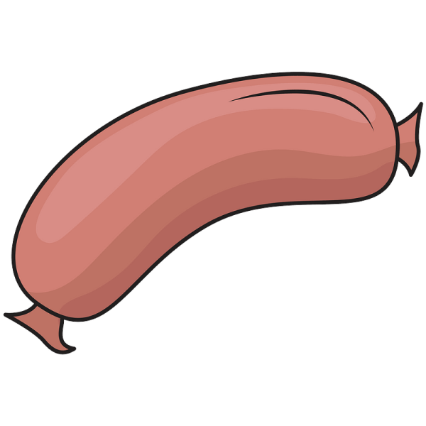 Сосиски мультяшные