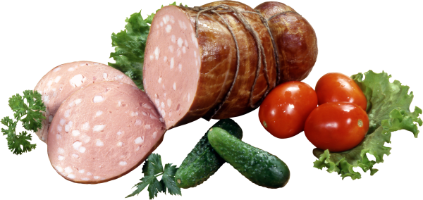 Колбаса без фона
