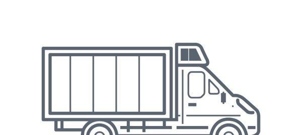 Грузовик схематичное изображение
