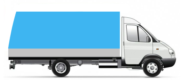 Газель фургон вектор