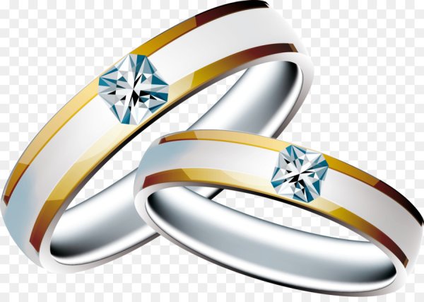 Векторные обручальные кольца