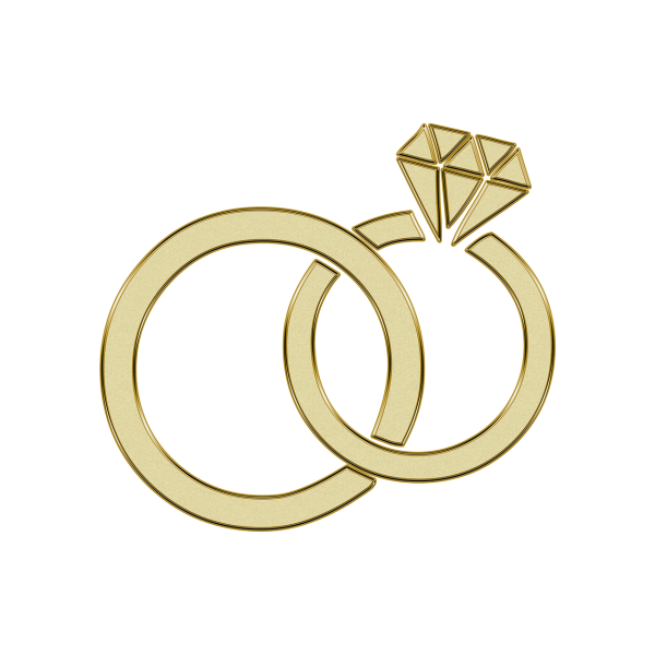 Обручальные кольца символ