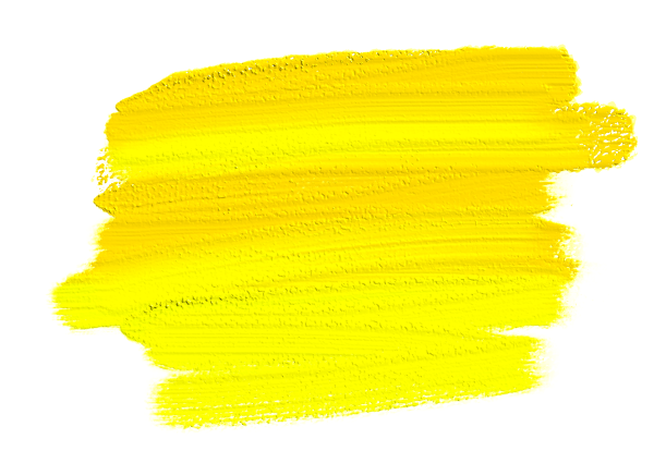 Желтый мазок кистью