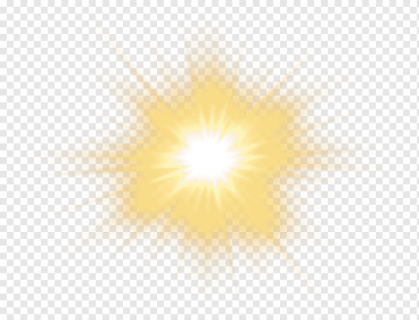 Эффект свечения на прозрачном фоне