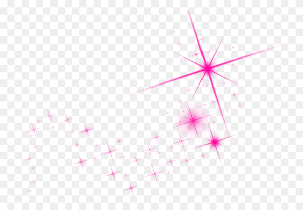 Звезды блики на прозрачном фоне