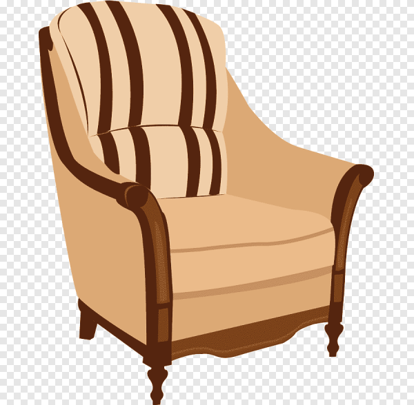 Кресло в мультяшном стиле