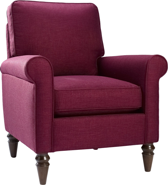 Мягкое кресло на прозрачном фоне