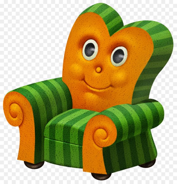 Кресло на прозрачном фоне