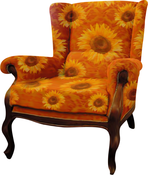 Кресло на прозрачном фоне