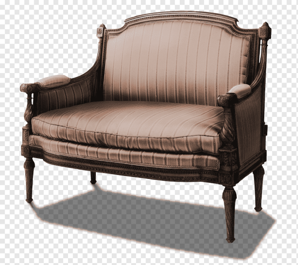 Красивое кресло на белом фоне