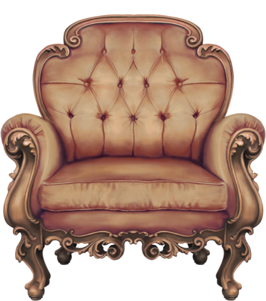 Кресло на прозрачном фоне
